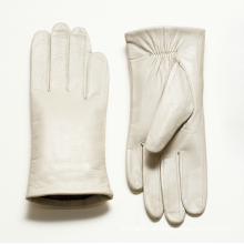 Mode weißes Kleid Leder Handschuhe für Frauen Sex xxl